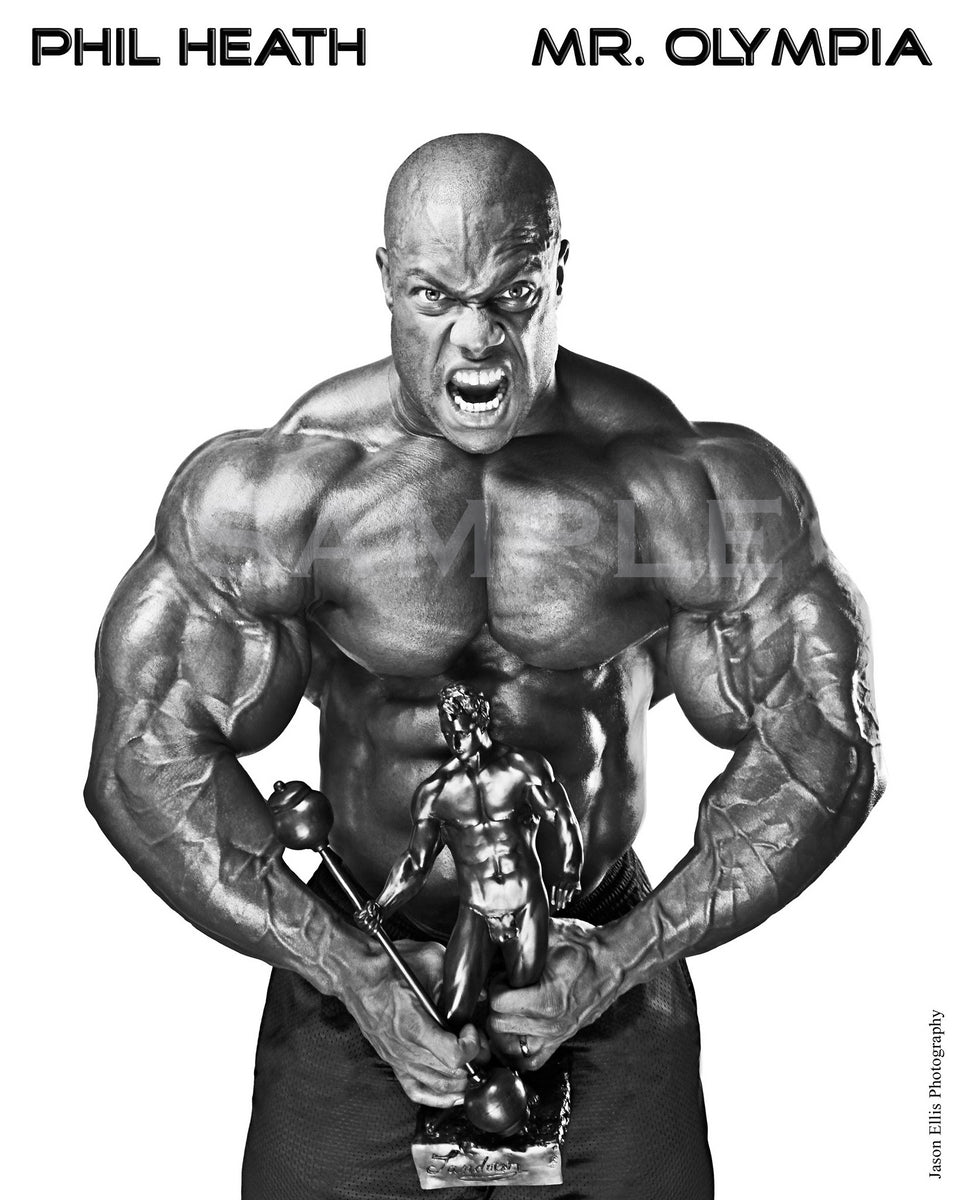 AUTOGRAPHED MR. OLYMPIA Picture